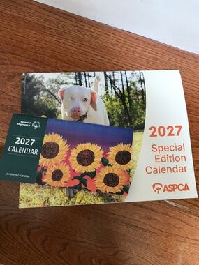 Animals 2027 Wall Calendar with BONUS 2027 pocket and 2026 calendars